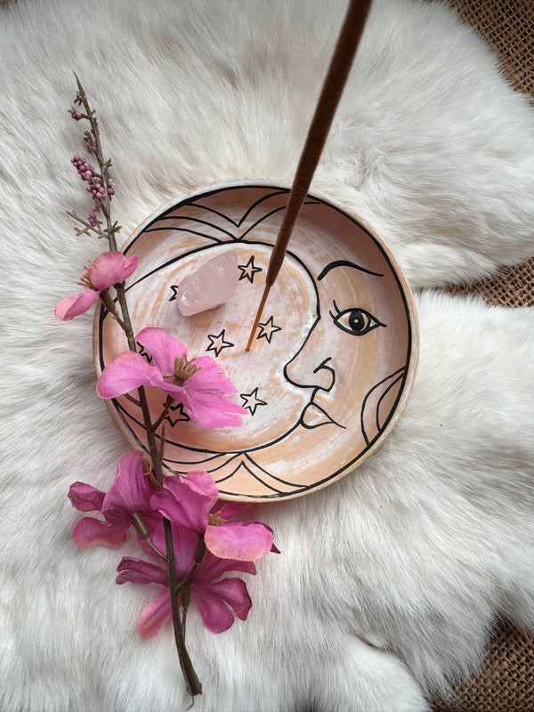 Moon And Stars Incense Holder
