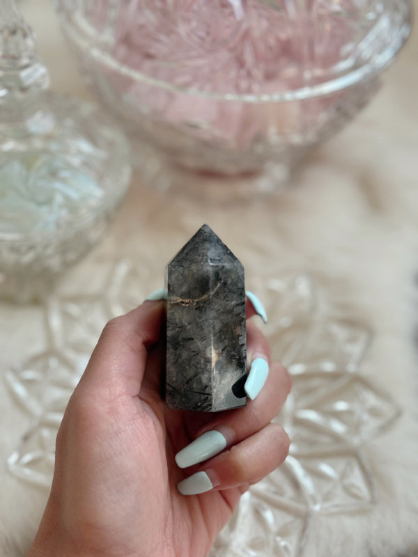 Rutilated Quartz Point