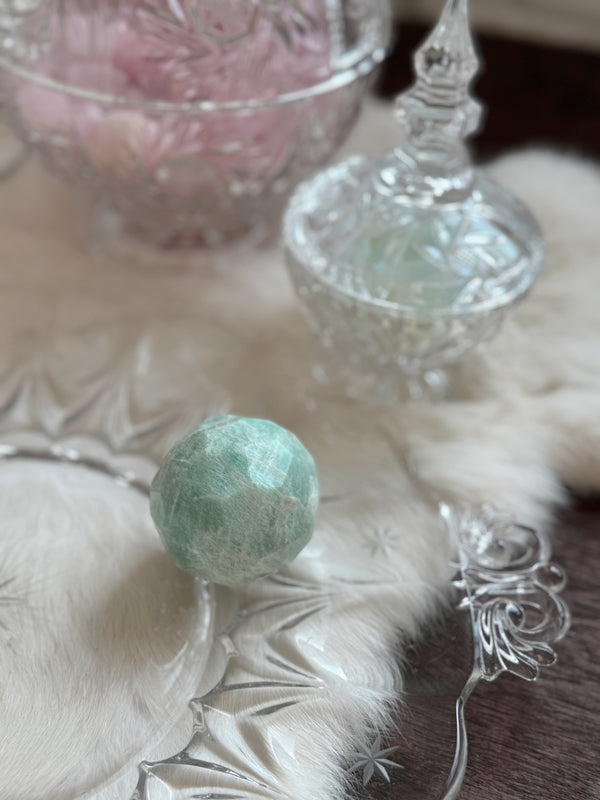 Amazonite Multi-faceted Sphere