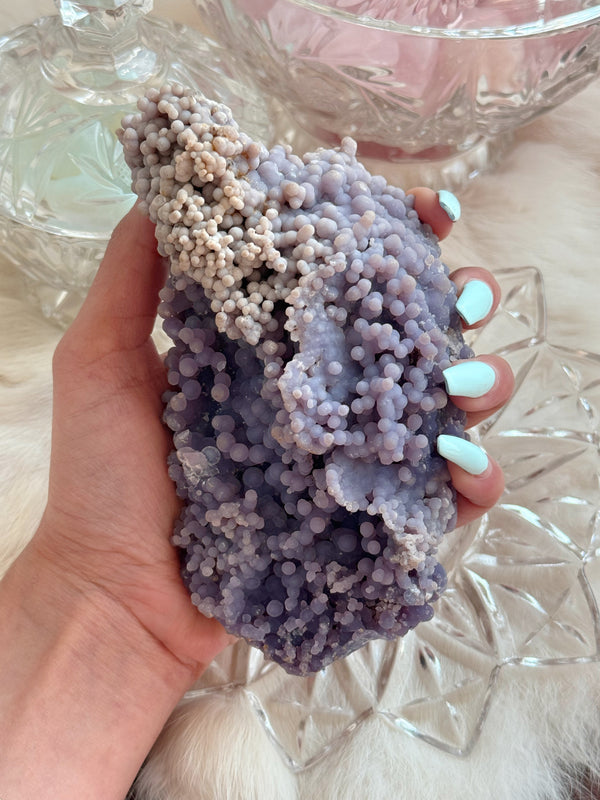 Grape Agate Cluster