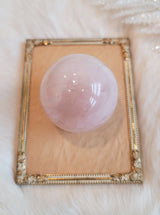 Rose Quartz Sphere Small