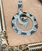 Green Amethyst Pendant