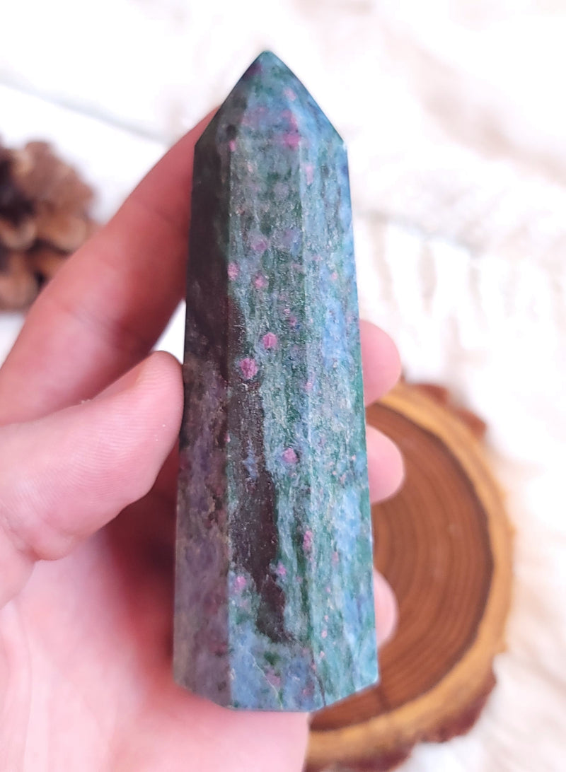 Ruby Zoisite Tower Medium