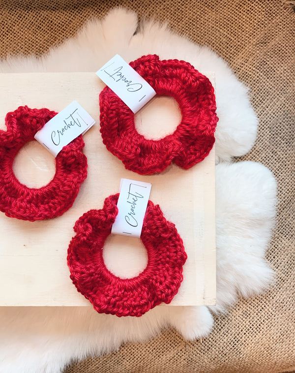 Handcrafted Crochet Scrunchie