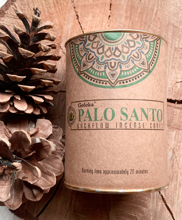 Palo Santo Backflow Incense