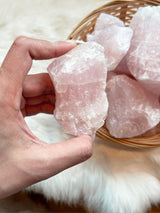 Rose Quartz Rough Chunk Big