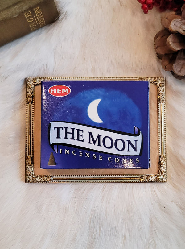 The Moon Incense Cones
